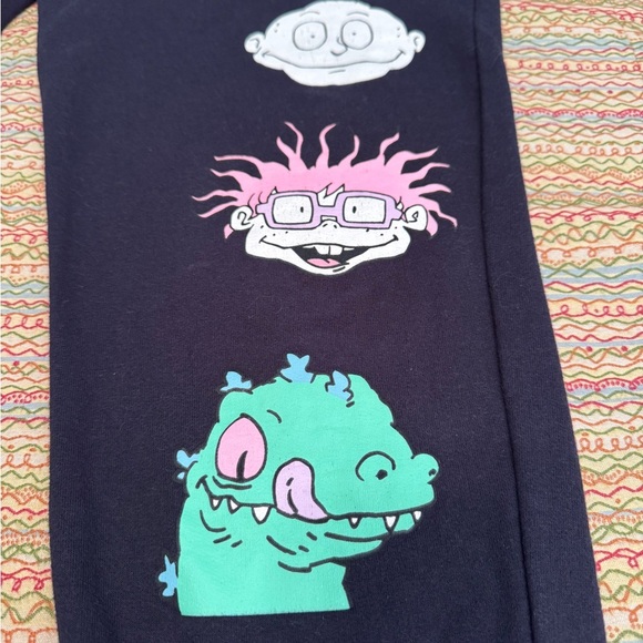 Nickelodeon Rugrats Men's Graphic Fleece Joggers Size M (38-40) - Picture 5 of 7